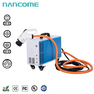 Carregador ràpid portàtil EV DC